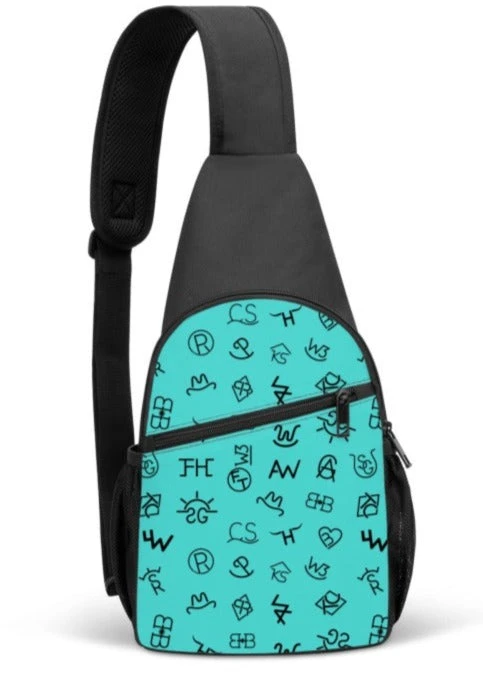 Turquoise Brands Sling Bag