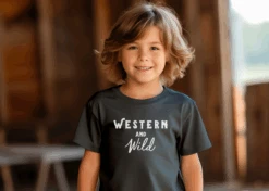 Western & Wild Youth Short Sleeve Tee