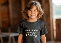 Chestnut & Crabby Youth Short Sleeve Tee
