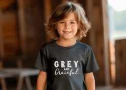 Grey & Graceful Youth Short Sleeve Tee