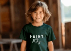 Paint & Pushy Youth Short Sleeve Tee