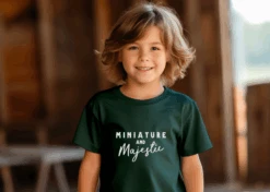 Miniature & Majestic Youth Short Sleeve Tee
