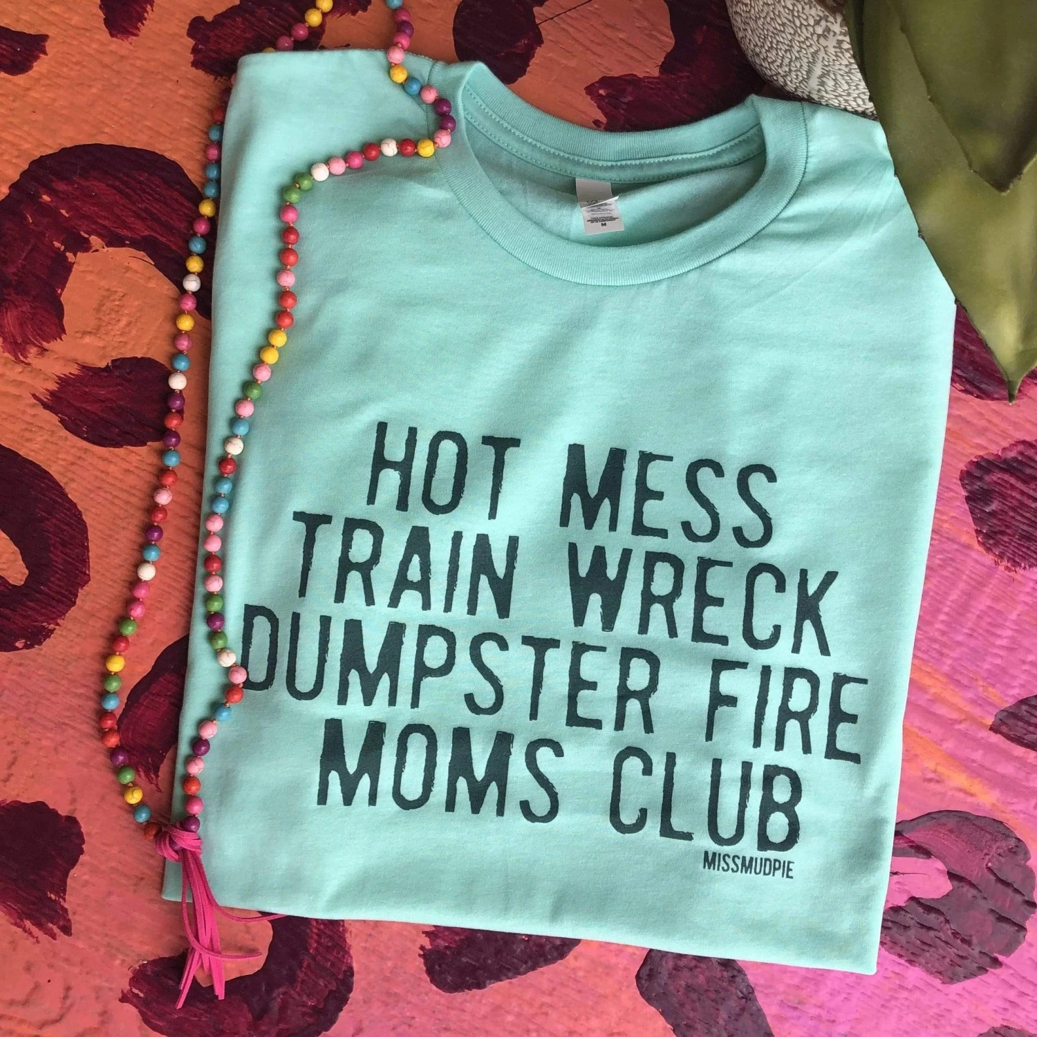 Mint Mom Club Tee