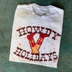 Howdy Holidays Tee