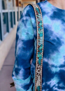 Painted Cactus Purse Strap