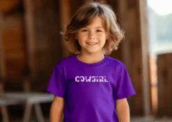 Cowgirl Youth Short Sleeve Tee