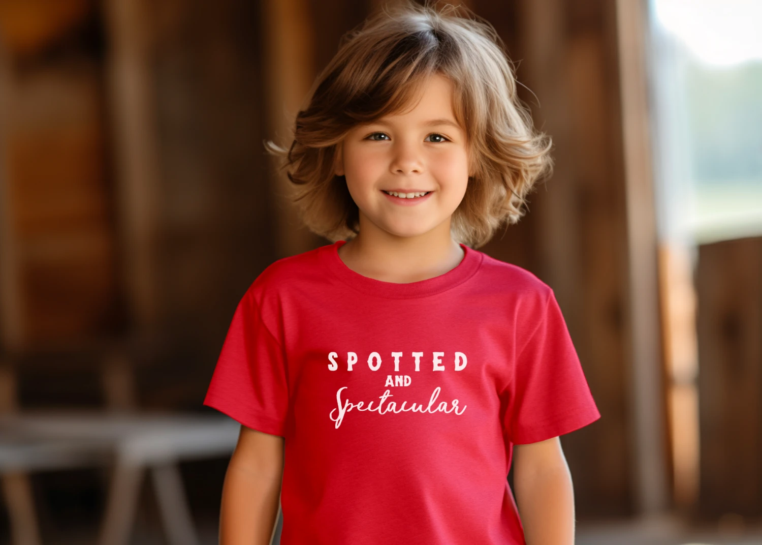 Spotted & Spectacular Youth Short Sleeve Tee