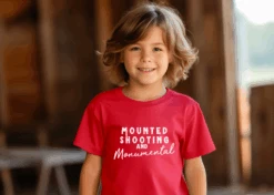 Mounted Shooting & Monumental Youth Short Sleeve Tee