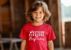 Western Pleasure & Prosperous Youth Short Sleeve Tee