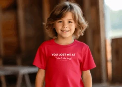 You Lost Me At Youth Short Sleeve Tee