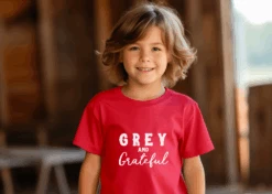 Grey & Grateful Youth Short Sleeve Tee