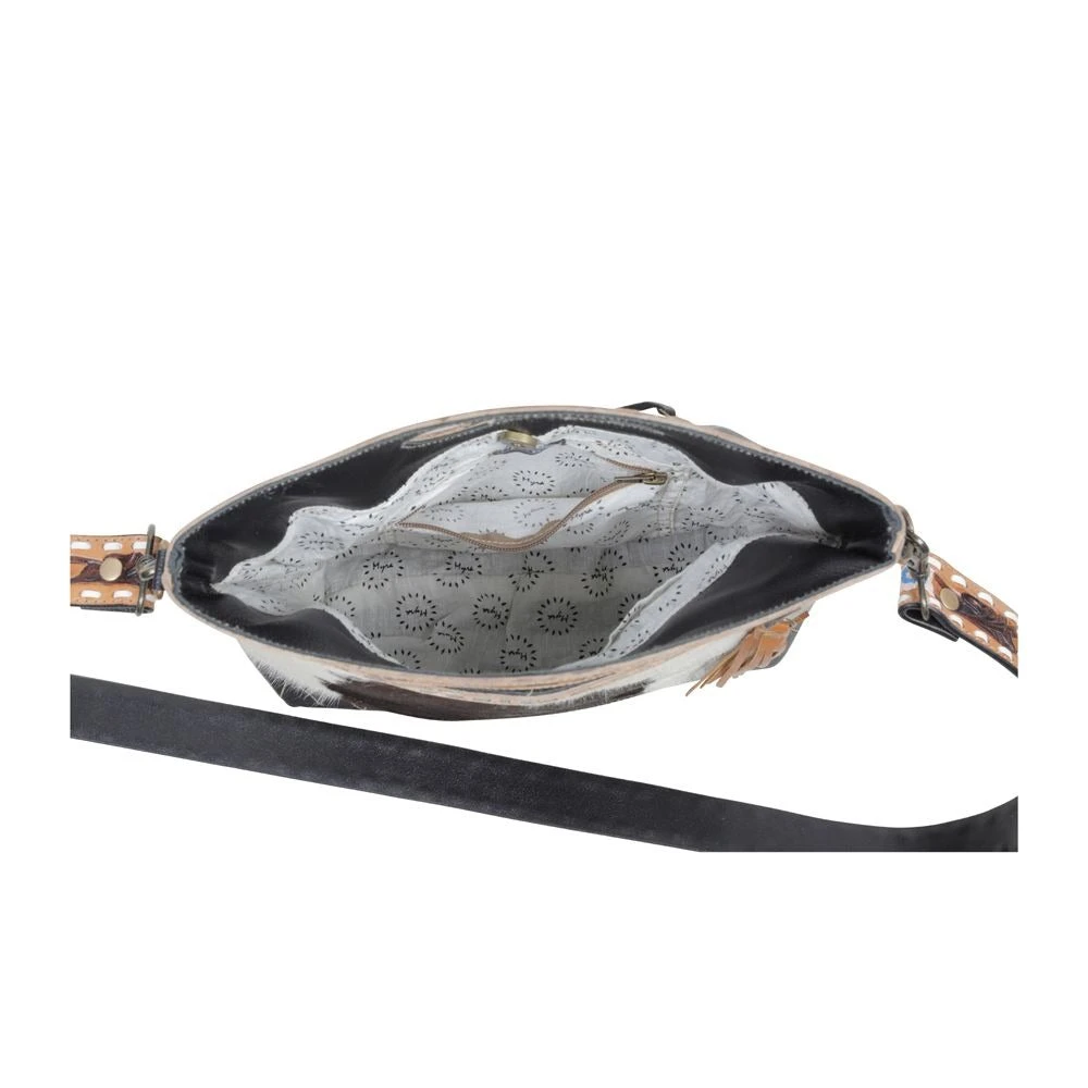 Rosewind Cowhide Tote Crossbody Handbag - Image 4