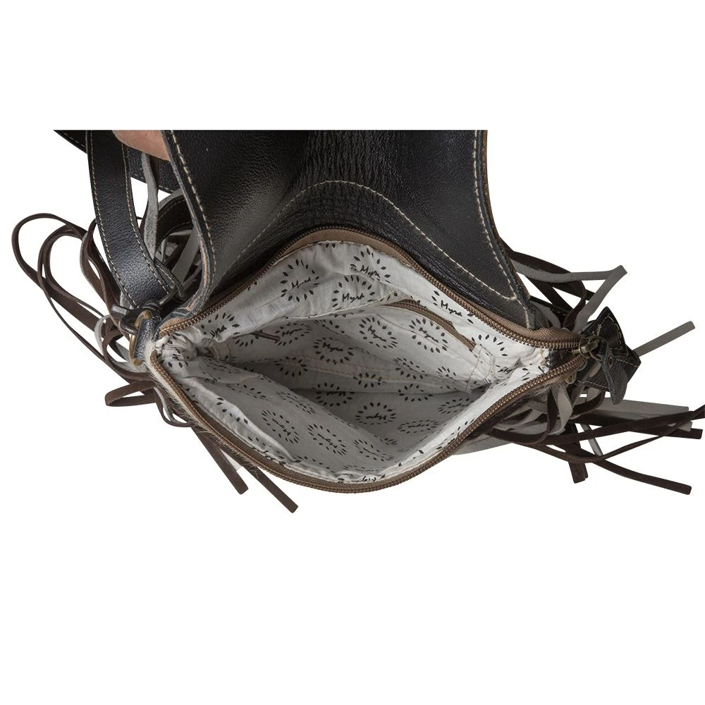 Concealed Carry Roan Fringe Crossbody Handbag - Image 4