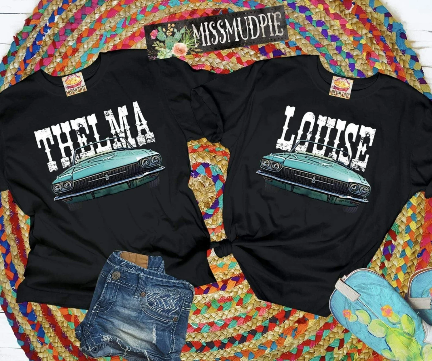 Thelma & Louise (White Or Black) Tee - Image 2