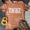 Harvest Orange Vintage Tee